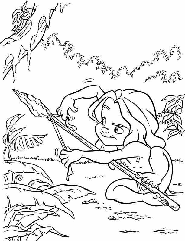 Disegno 17 Tarzan