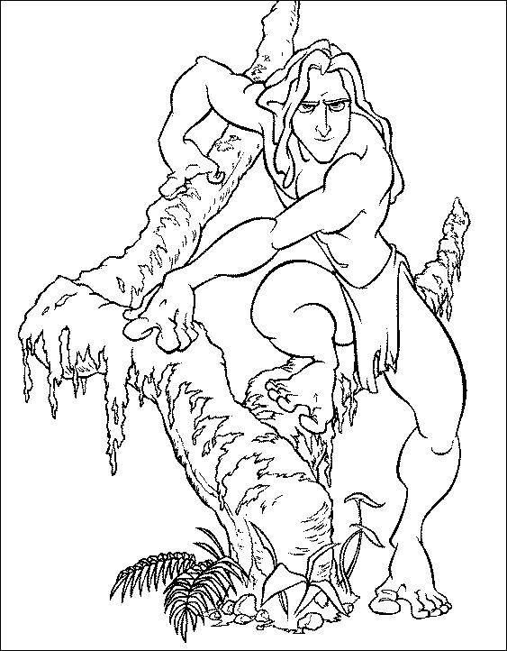 Disegno 19 Tarzan