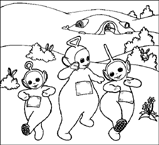 Disegno 15 Teletubbies