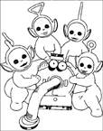 Disegno 16 Teletubbies