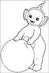 Disegno 17 Teletubbies