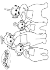 Disegno 37 Teletubbies