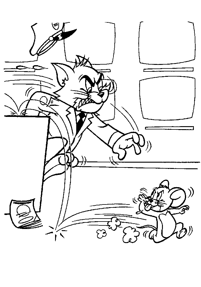 Disegno 23 Tom jerry