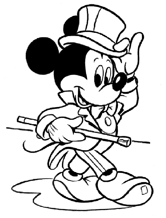 Disegno 20 Topolino