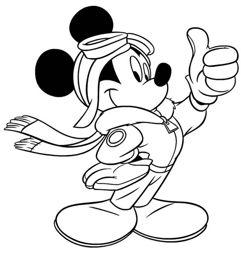 Disegno 4 Topolino