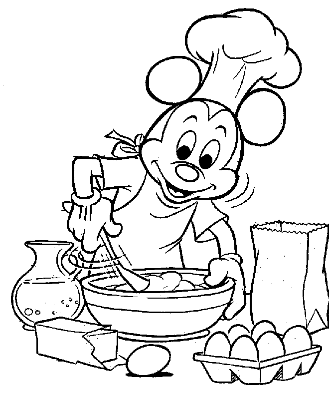 Disegno 41 Topolino