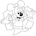 Disegno 23 Topolino