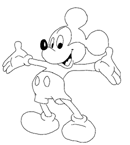Disegno 25 Topolino