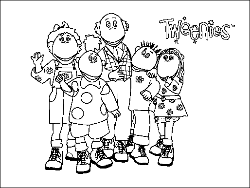Disegno 5 Tweenies
