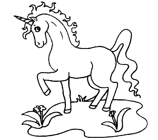 Disegno 11 Unicorno