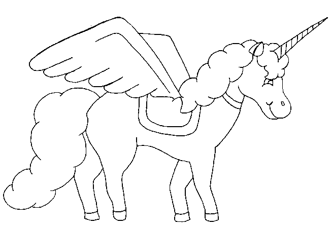 Disegno 15 Unicorno