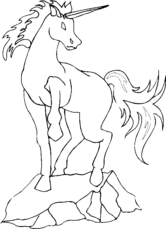 Disegno 16 Unicorno