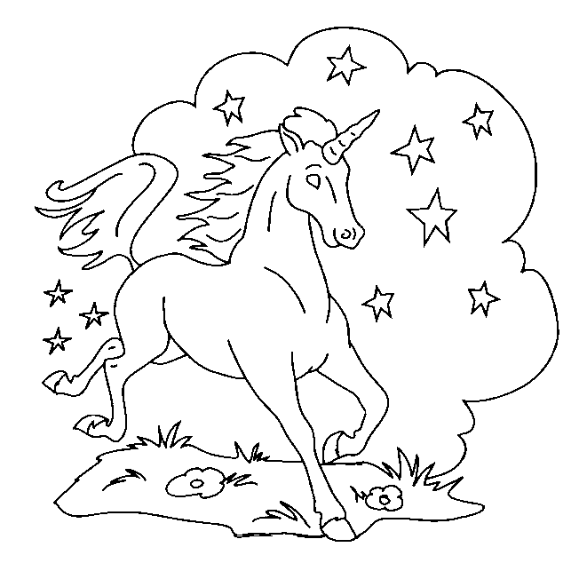 Disegno 22 Unicorno
