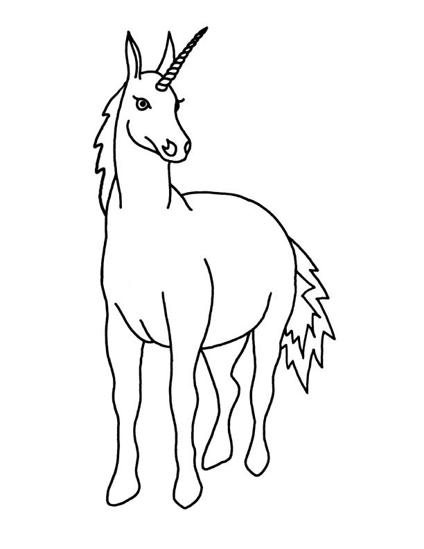 Disegno 8 Unicorno
