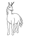 Disegno 16 Unicorno