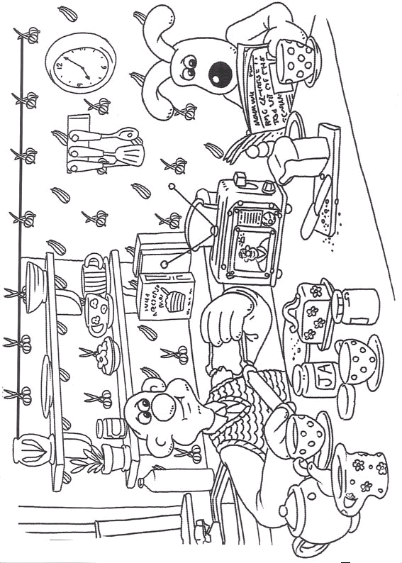 Disegno 15 Wallace and gromit