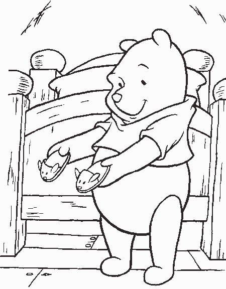 Disegno 22 Winnie the pooh
