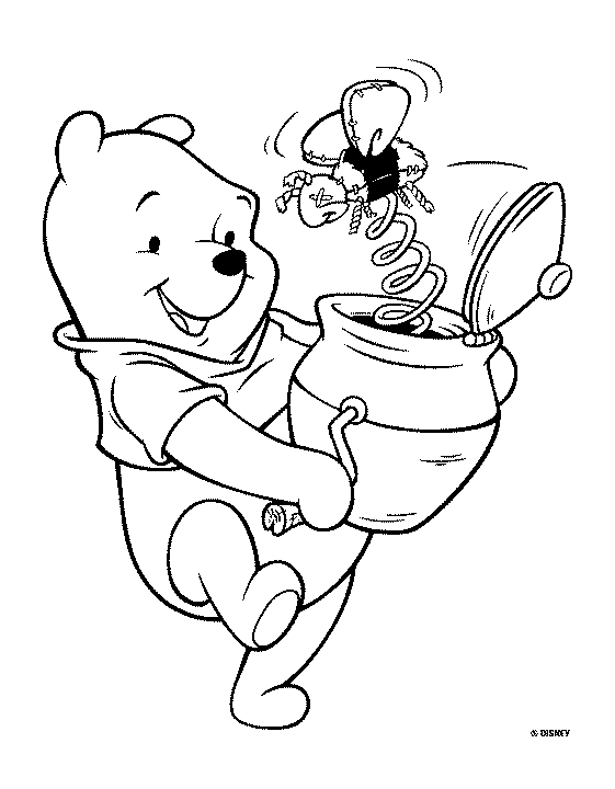 Disegno 29 Winnie the pooh
