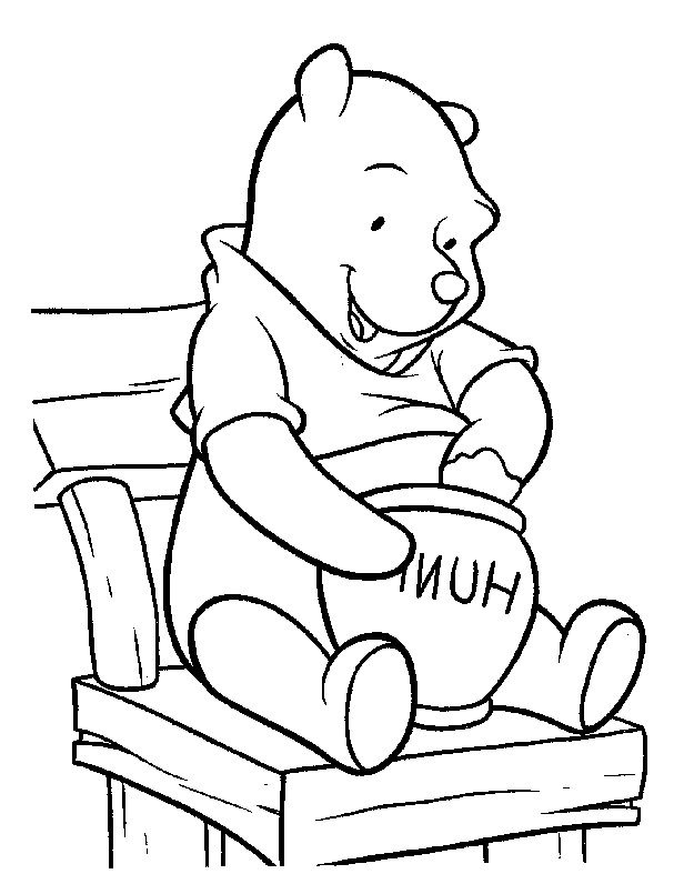 Disegno 37 Winnie the pooh