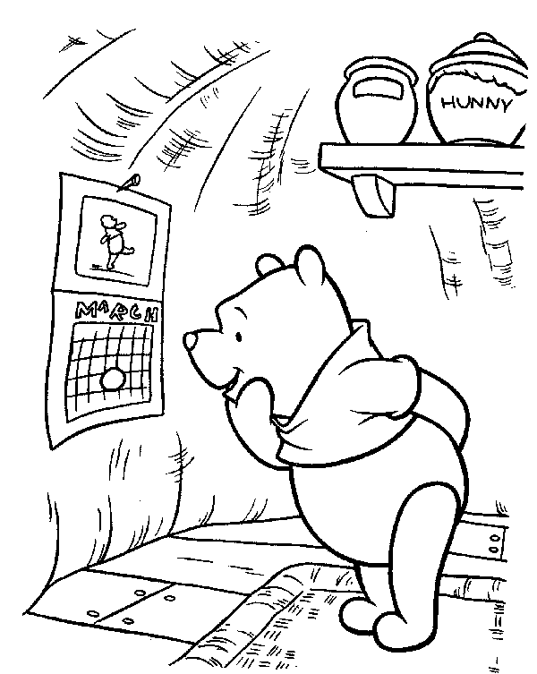 Disegno 39 Winnie the pooh