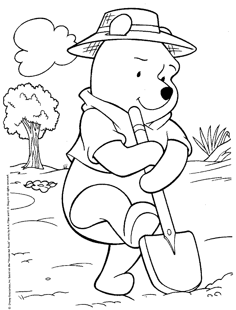 Disegno 4 Winnie the pooh