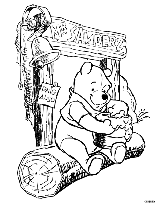 Disegno 53 Winnie the pooh
