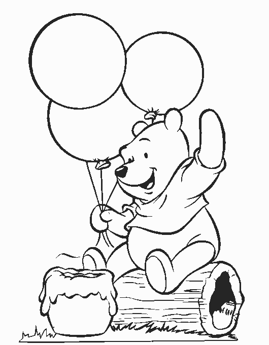 Disegno 7 Winnie the pooh
