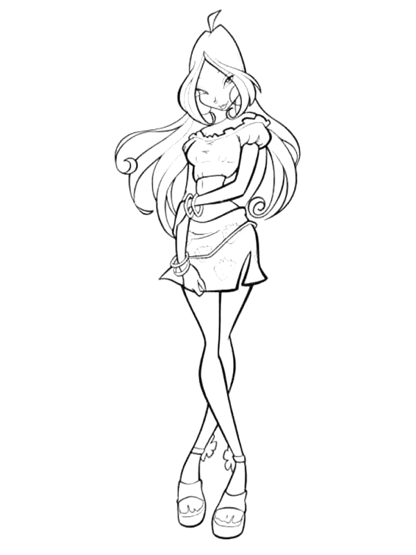 Disegno 124 Winx