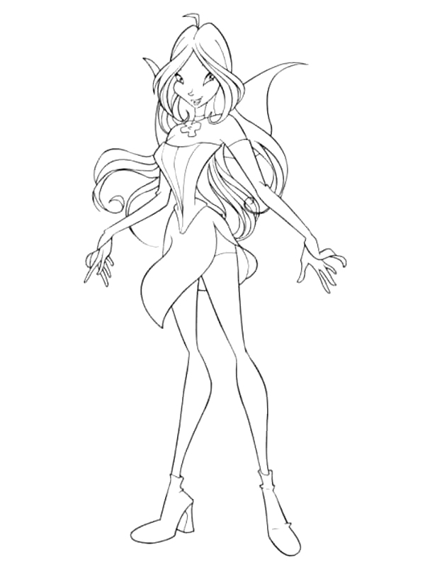 Disegno 125 Winx