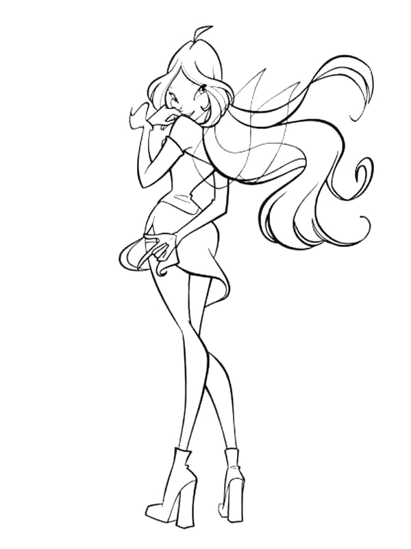 Disegno 126 Winx