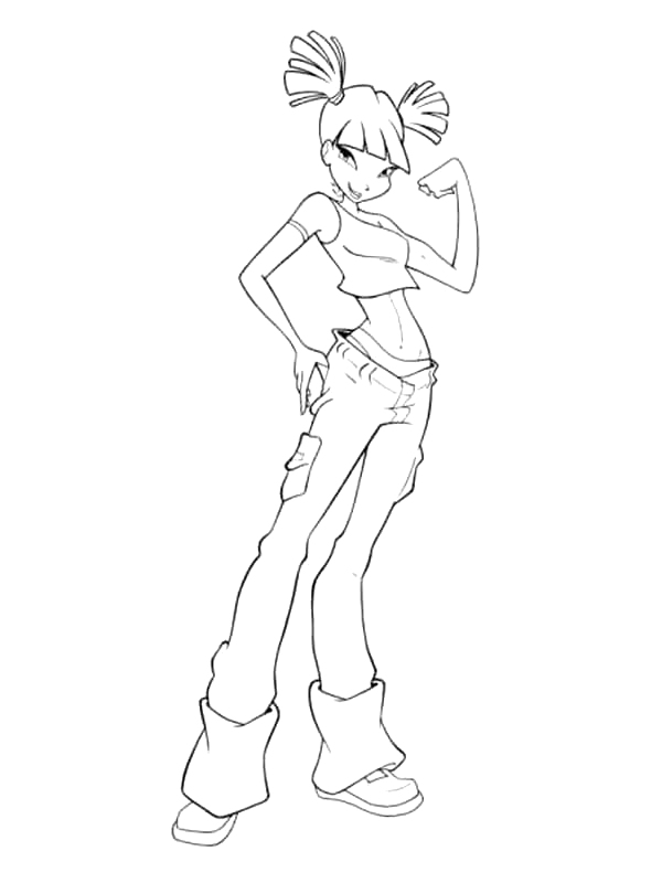 Disegno 129 Winx