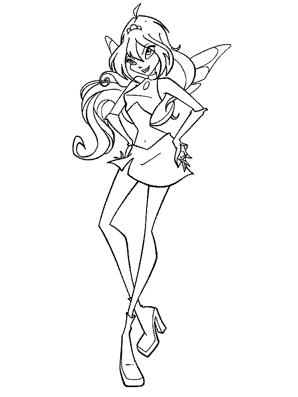 Disegno 30 Winx