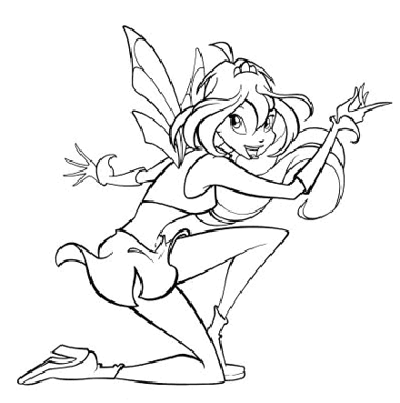 Disegno 40 Winx