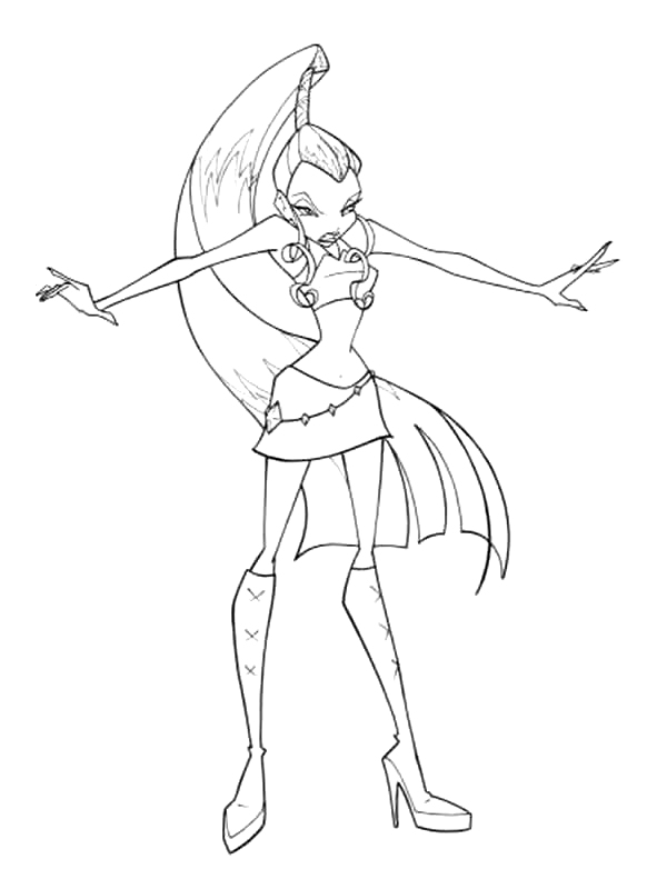 Disegno 64 Winx