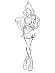 Disegno 124 Winx