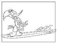 Disegno 4 Woody-woody pecker