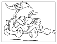 Disegno 5 Woody-woody pecker