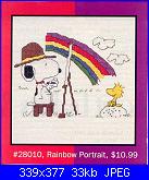 Leisure Arts - schemi e link-la-028010-peanuts-rainbow-portrait-%3D-jcs-28010-jpg