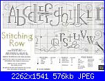 Bent Creek - schemi e link-stitching-row-1-jpg