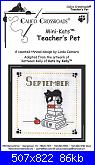 Calico Crossroads - Linda Connors - Non solo gatti - schemi e link-september-teachers-pet-jpg