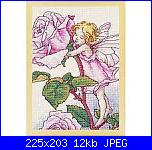 DMC - The Flower Fairies (Cicely Mary Barker) - schemi e link-dmc-k4562-rose-fairy-jpeg