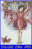 DMC - The Flower Fairies (Cicely Mary Barker) - schemi e link-dmc-k4563-fuchsia-fairy-jpg