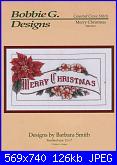 Bobbie G. Designs - schemi e link-bobbie-g-designs-mc0421-merry-christmas-barbara-smith-jpg