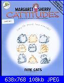 Margaret Sherry - schemi e link-nine-cats-jpg