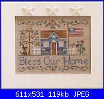 CCN Country Cottage Needleworks - schemi e link-ccn-bless-our-home-jpg