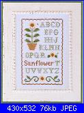 CCN Country Cottage Needleworks - schemi e link-ccn-sunflower-sampler-jpg