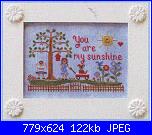 CCN Country Cottage Needleworks - schemi e link-ccn-you-my-sunshine-jpg