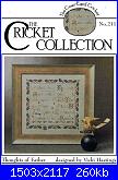 The Cricket Collection -  schemi e link-cricket-collection-211-thoughts-father-vicki-hastings-2001-jpg