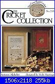 The Cricket Collection -  schemi e link-cricket-collection-213-autumn-alphabet-vicki-hastings-2001-jpg