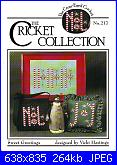 The Cricket Collection -  schemi e link-cricket-collection-217-sweet-greetings-vicki-hastings-2001-jpg